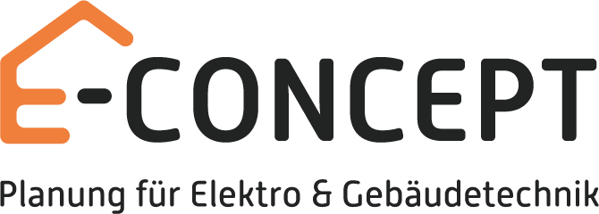 Logo e-concept mit Subline